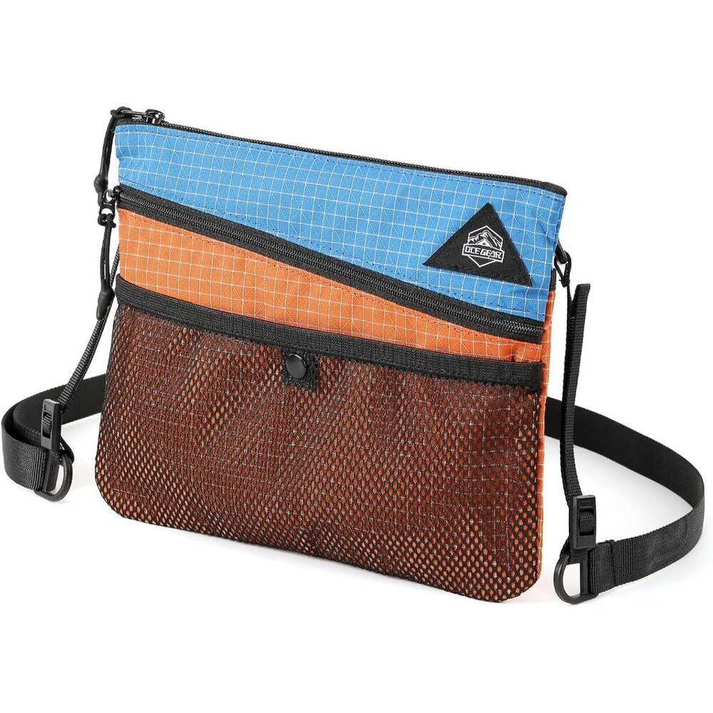 Lightweight Waterproof Nylon Crossbody Bag Women Men Travel Commuting